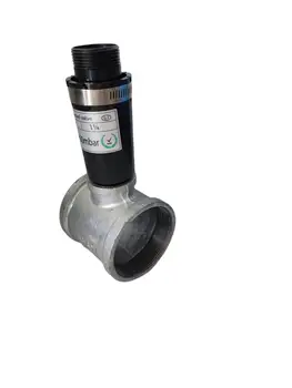 Безплатна доставка на АВТОБУСА 0-600 мбара Предпазен клапан с Т-образно съединение за страничния вентилатор на chanel вакуум помпа с ЦПУ