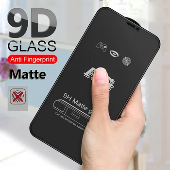 Матирано Закалено Стъкло За OnePlus 9 9R 8T 7 7T 6 6T Матирано, със Защита От Пръстови Отпечатъци, Пълно Покритие Защитно Фолио За Екрана, Защитно Стъкло